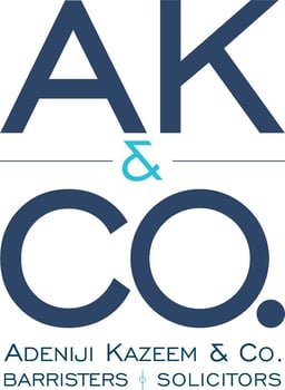 Adeniji Kazeem & Co logo