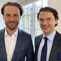Adam Merali and Nico Beedle, Partners