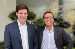 Olivier marquet and stephan pastor, managing partners