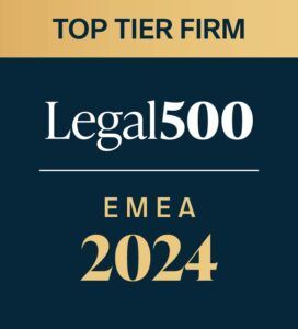 EMEA Top tier firm 2024