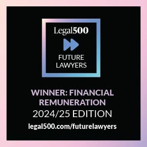 Future Lawyers Winner: Financial remuneration